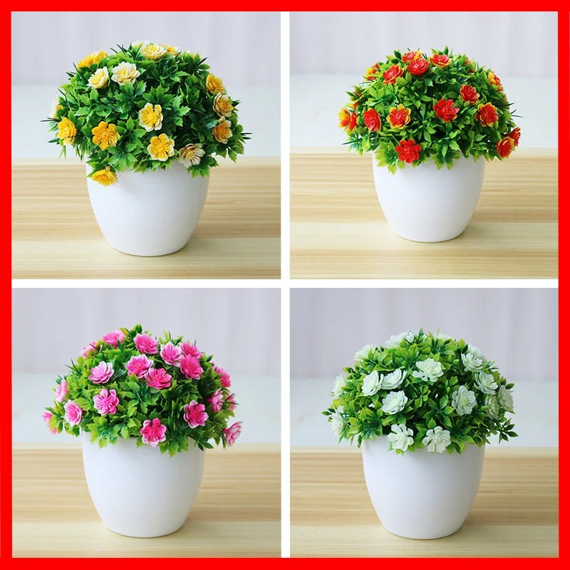 Bonsai Garden Mini - 1pc Artificial Plants Bonsai Small Flower