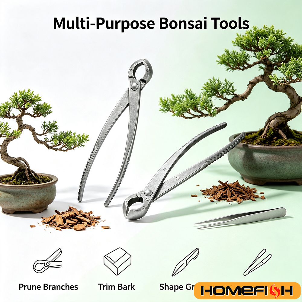 Concave Branch Cutter - Stainless Steel Thick Branch Shears, Sharp
