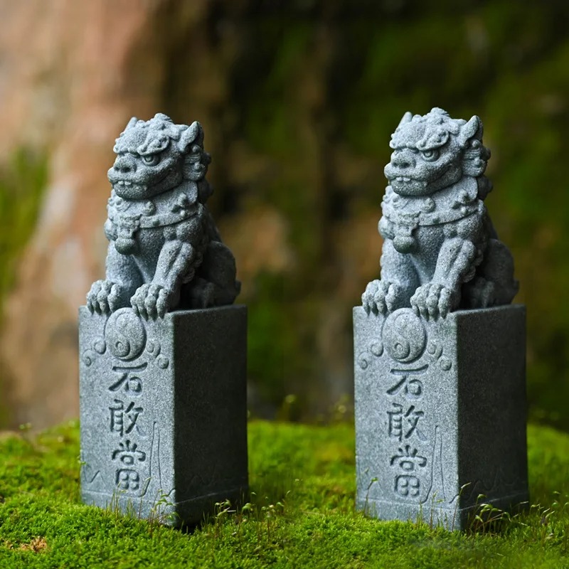 Bonsai Garden Chinese Garden - I-28 Chinese micro-landscape imitation bluestone Buddha