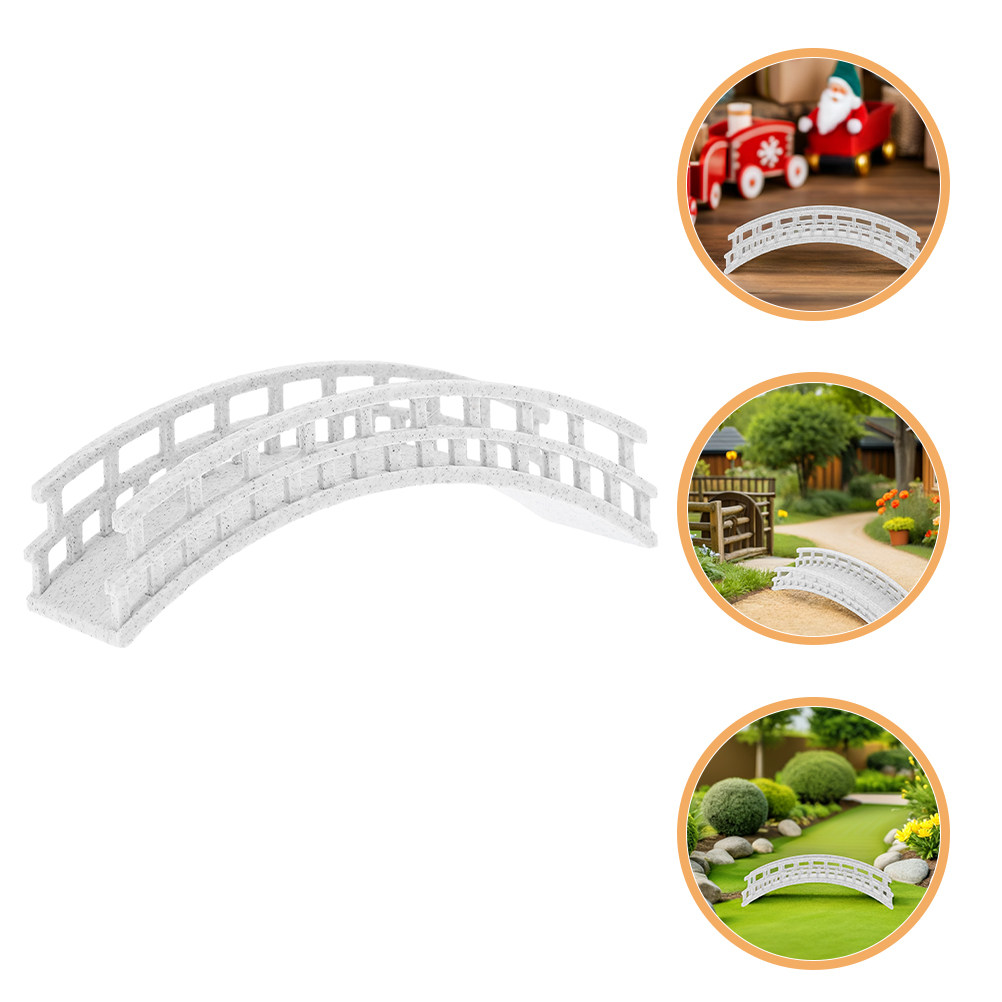 Bonsai Garden Set Up - Landscape Arch Bridge Miniature for Bonsai