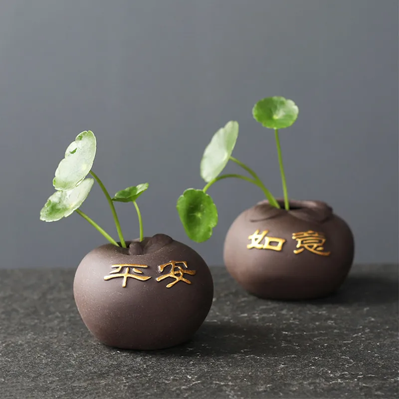 Creative Purple Clay Tea Pet F - Bonsai Garden Mini review and price
