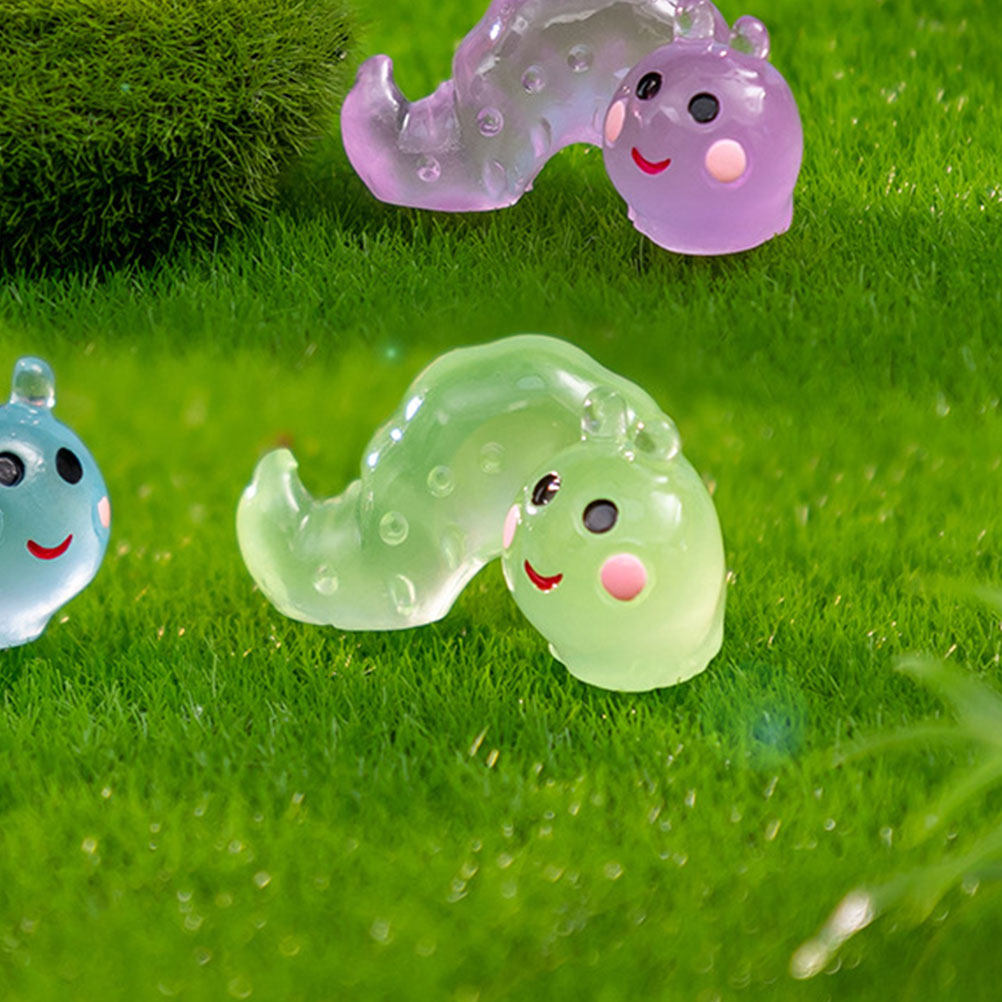 50Pcs Vivid Resin Worm Decor M - Bonsai Garden For Desk review and price