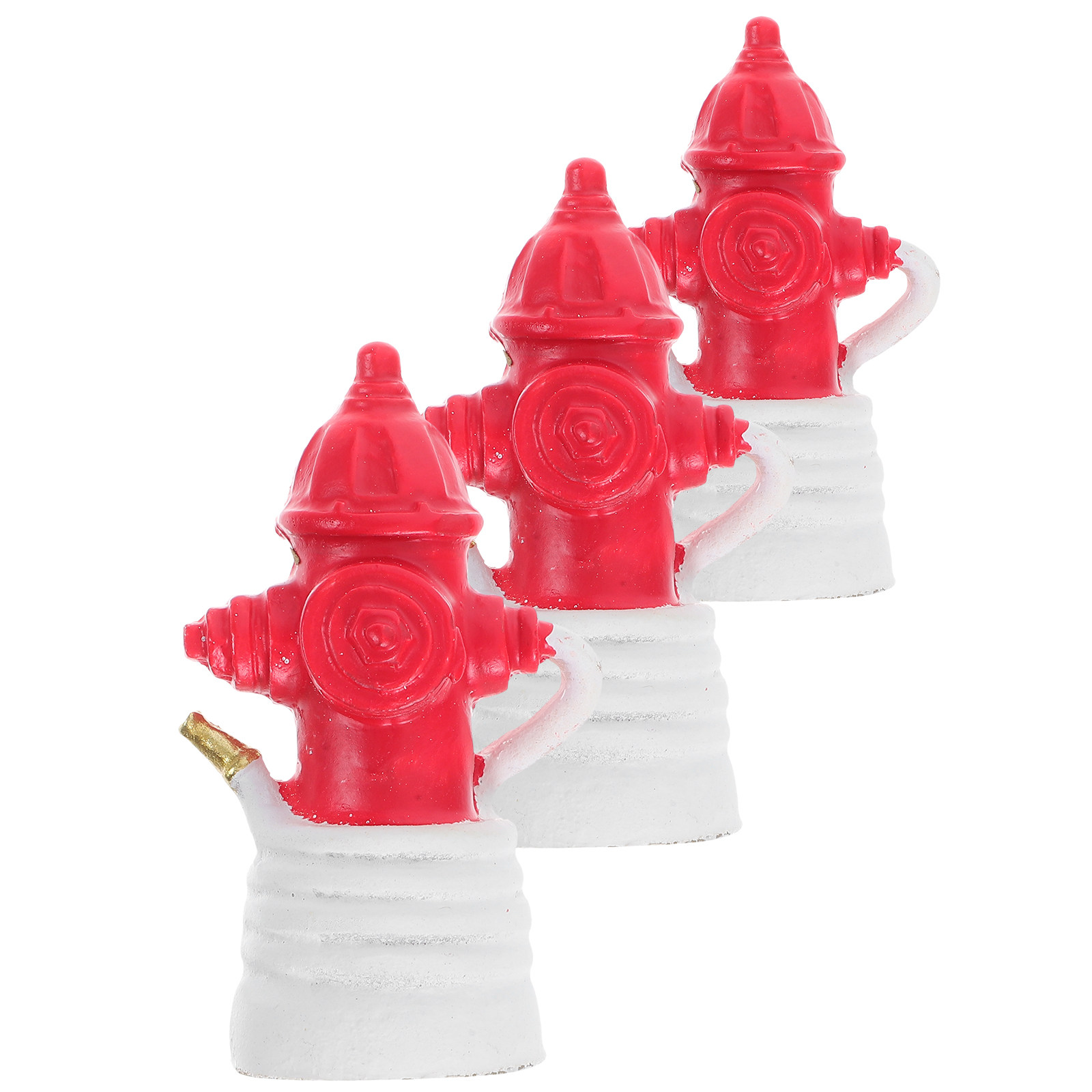 3Pcs Realistic Resin Fire Hydr - Bonsai Garden Set Up review and price