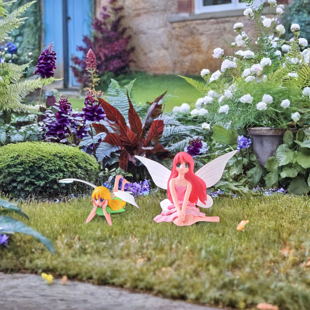 4Pcs Flower Fairy Figures: Fad - Bonsai Garden Set Up review and price