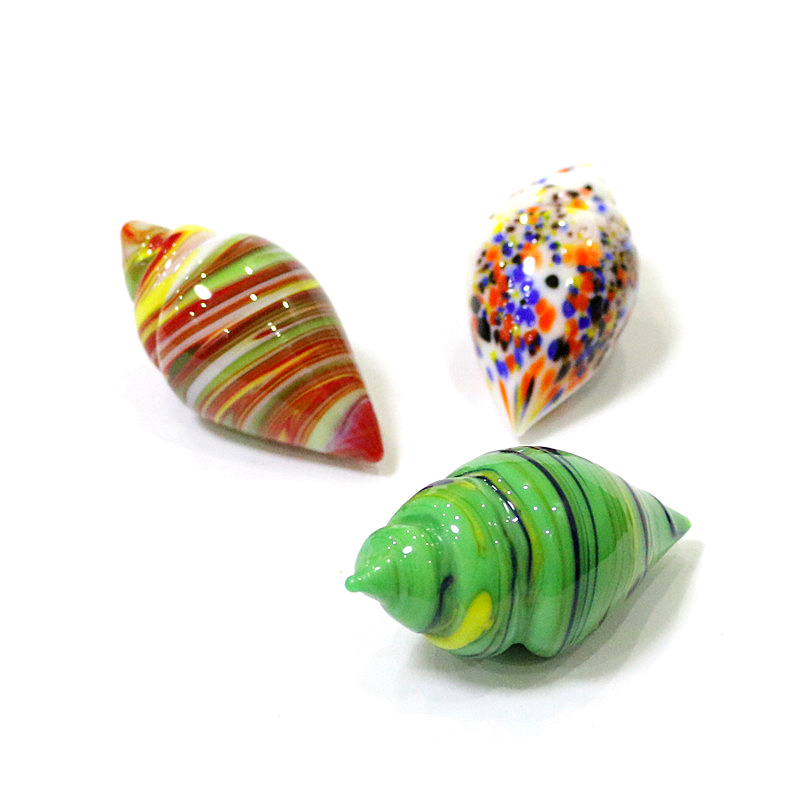 Cute Mini Glass Shell Conch Or - Bonsai Garden Mini review and price