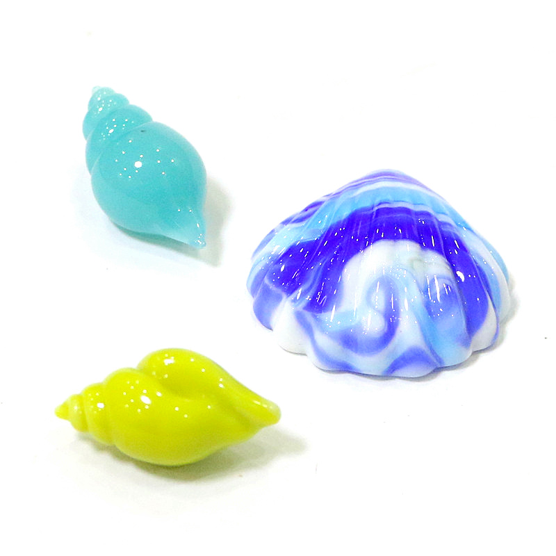 Cute Mini Glass Shell Conch Or - Bonsai Garden Mini review and price