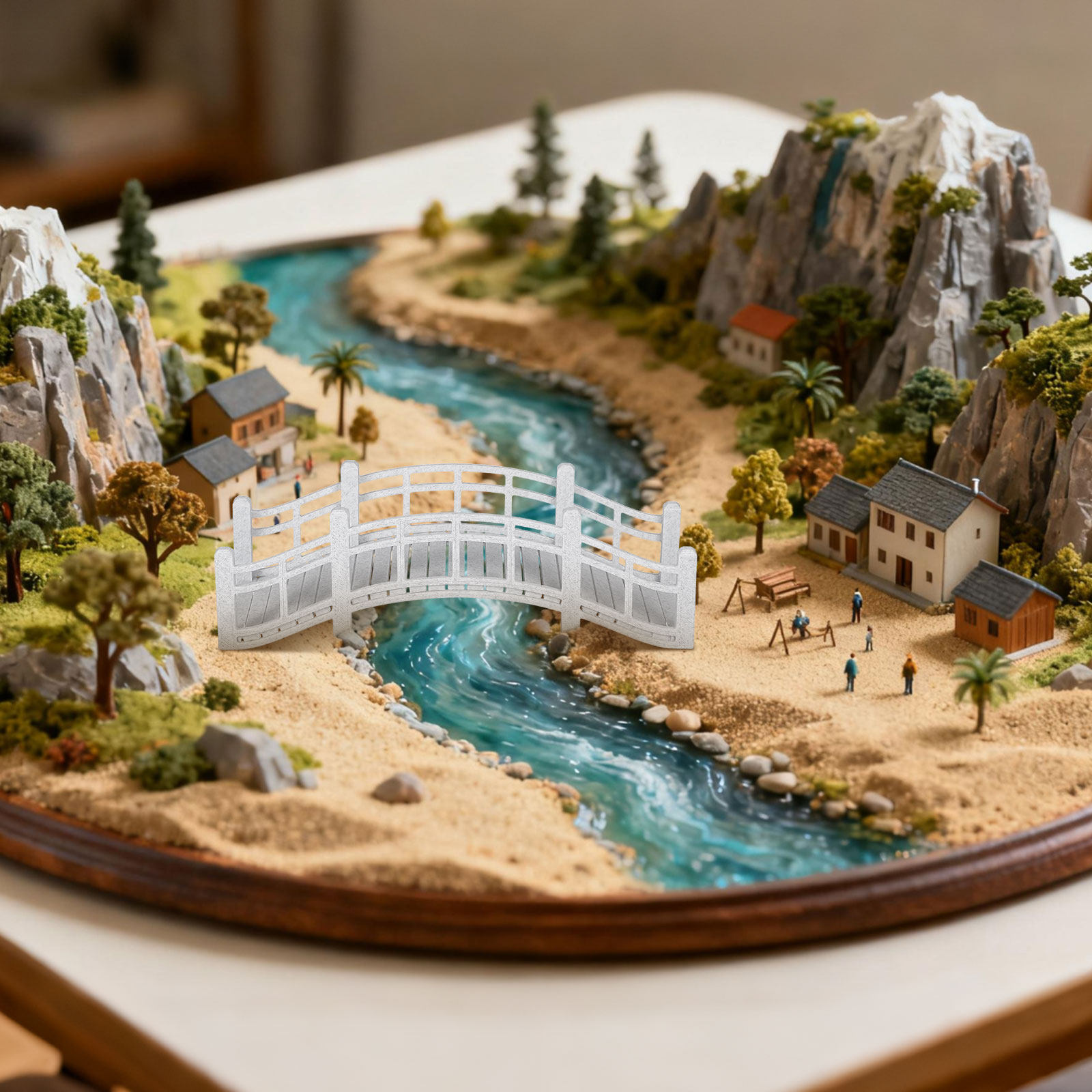Elegant Miniature Bridge for T - Bonsai Garden Set Up review and price