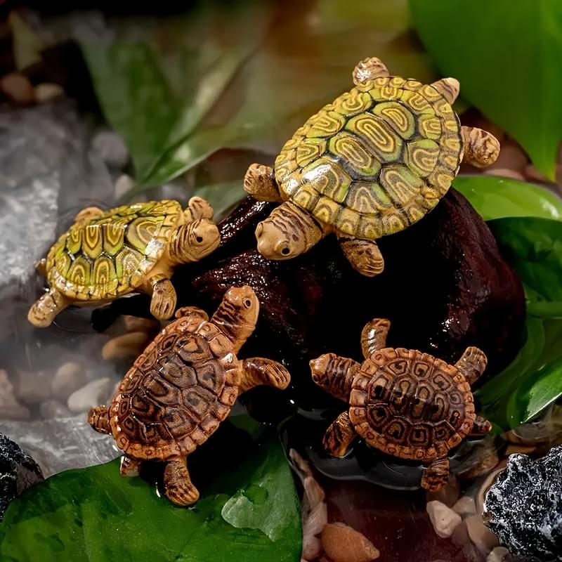 6 Mini Turtle Statues for Aqua - Bonsai Garden Mini review and price