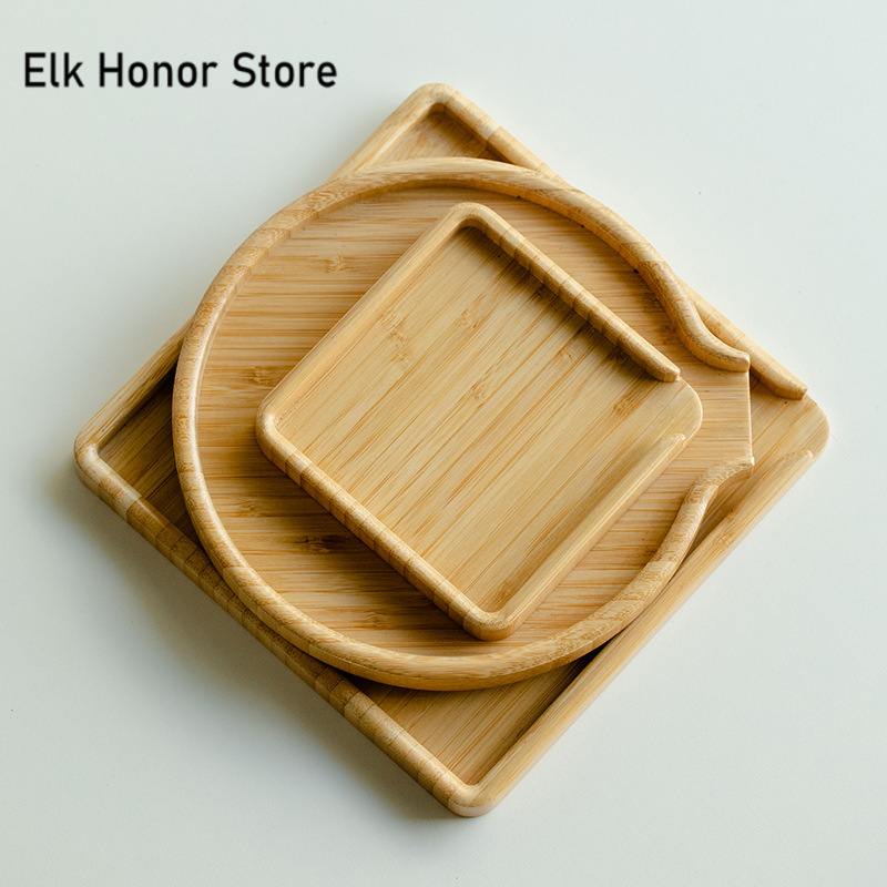 Chinese Bamboo Food Tray Puer  - Bonsai Garden Chinese Garden review and price