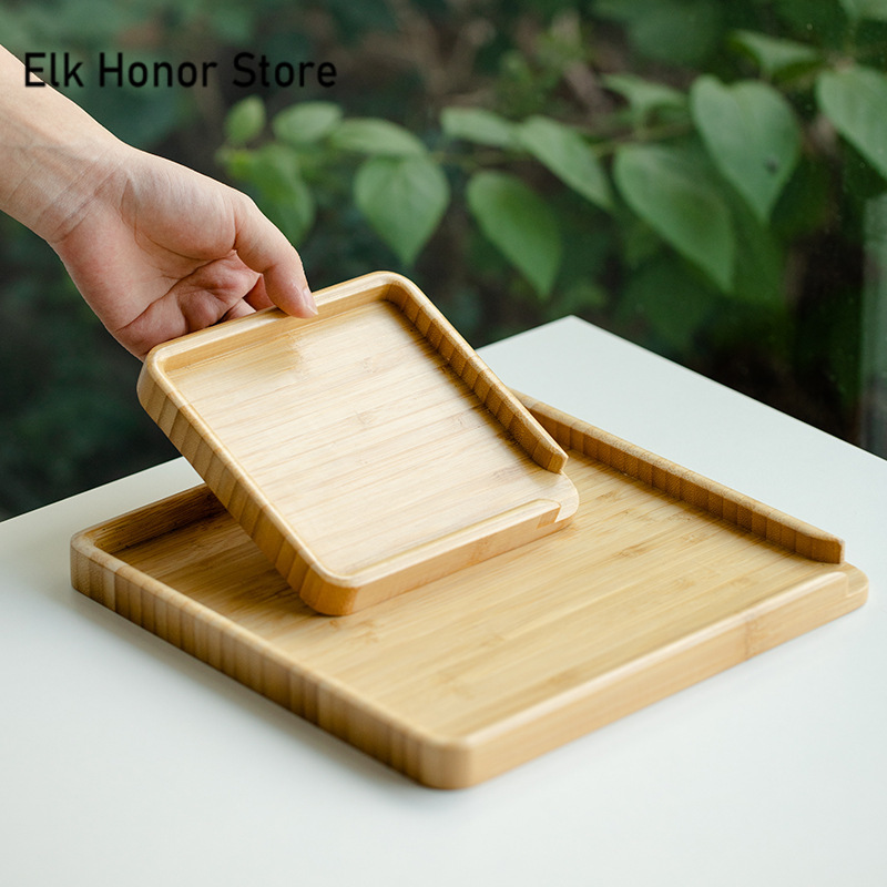 Chinese Bamboo Food Tray Puer  - Bonsai Garden Chinese Garden review and price