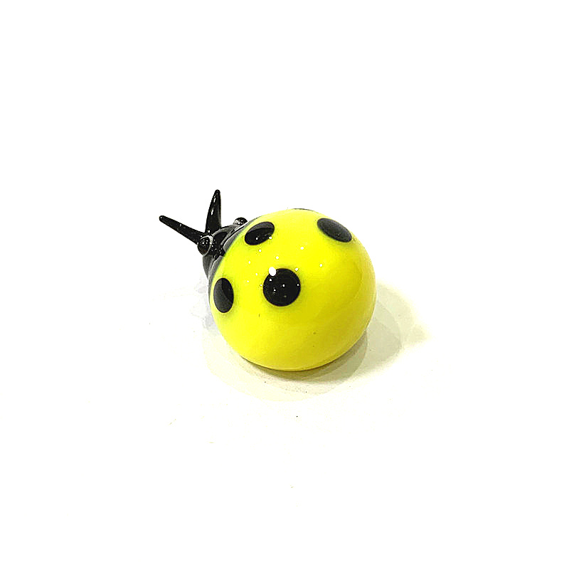 Colorful Mini Glass Ladybug Fi - Bonsai Garden Chinese Garden review and price