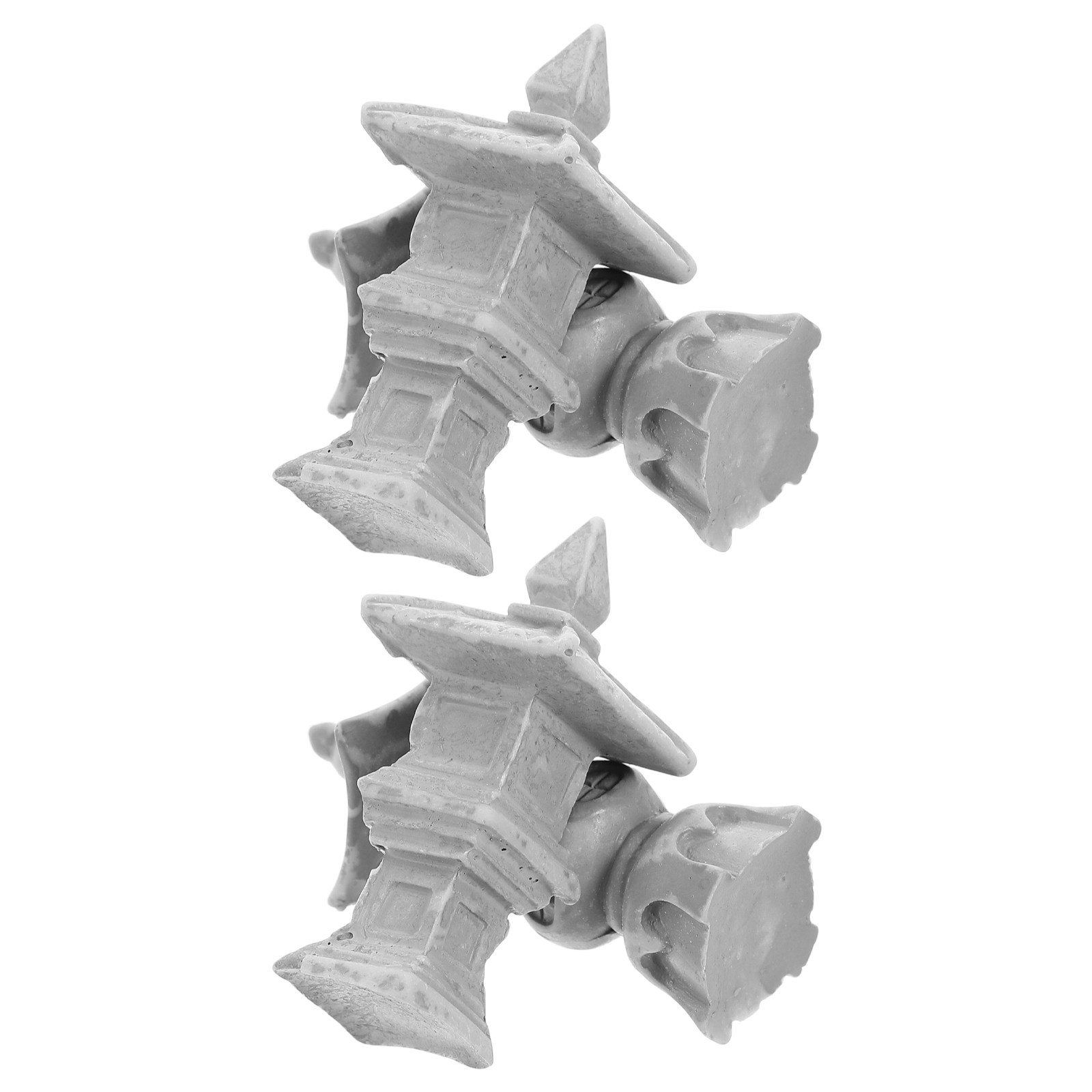 4Pcs Resin Mini Pavilion Decor - Bonsai Garden Set Up review and price