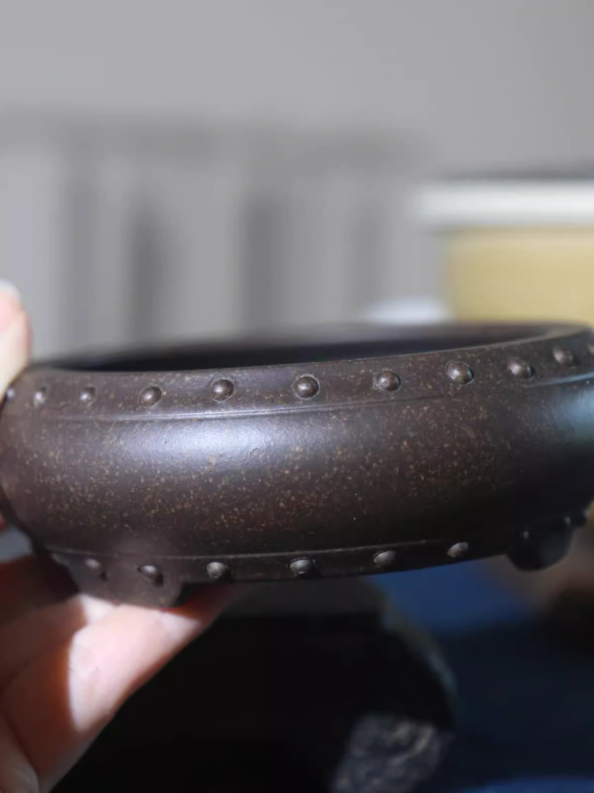 Ceramic Circle Bonsai Pot, Mad - Bonsai Garden Chinese Garden review and price