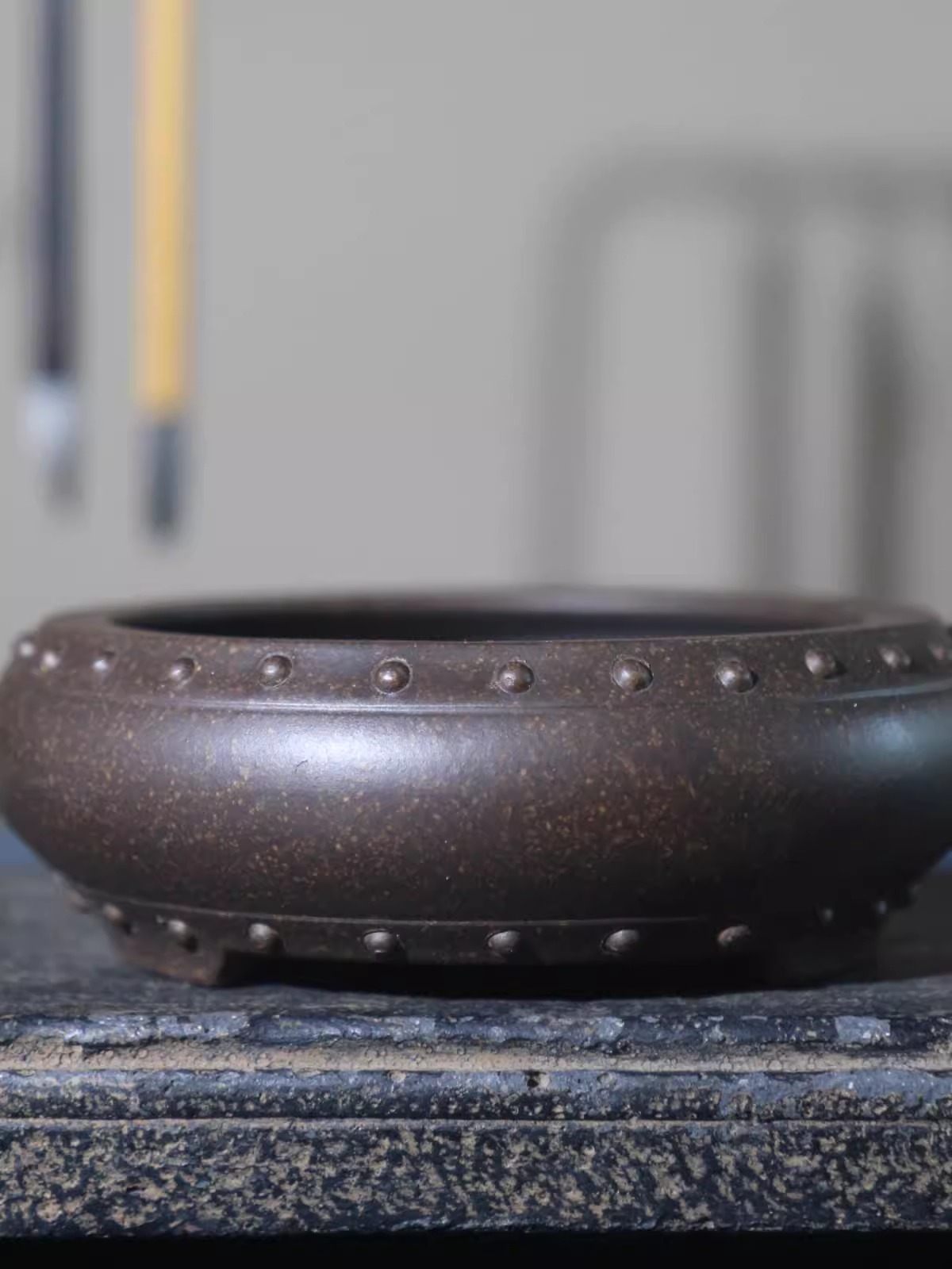 Ceramic Circle Bonsai Pot, Mad - Bonsai Garden Chinese Garden review and price