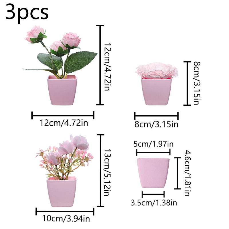 (A set of 3PCS) Simulated Mini - Bonsai Garden Mini review and price