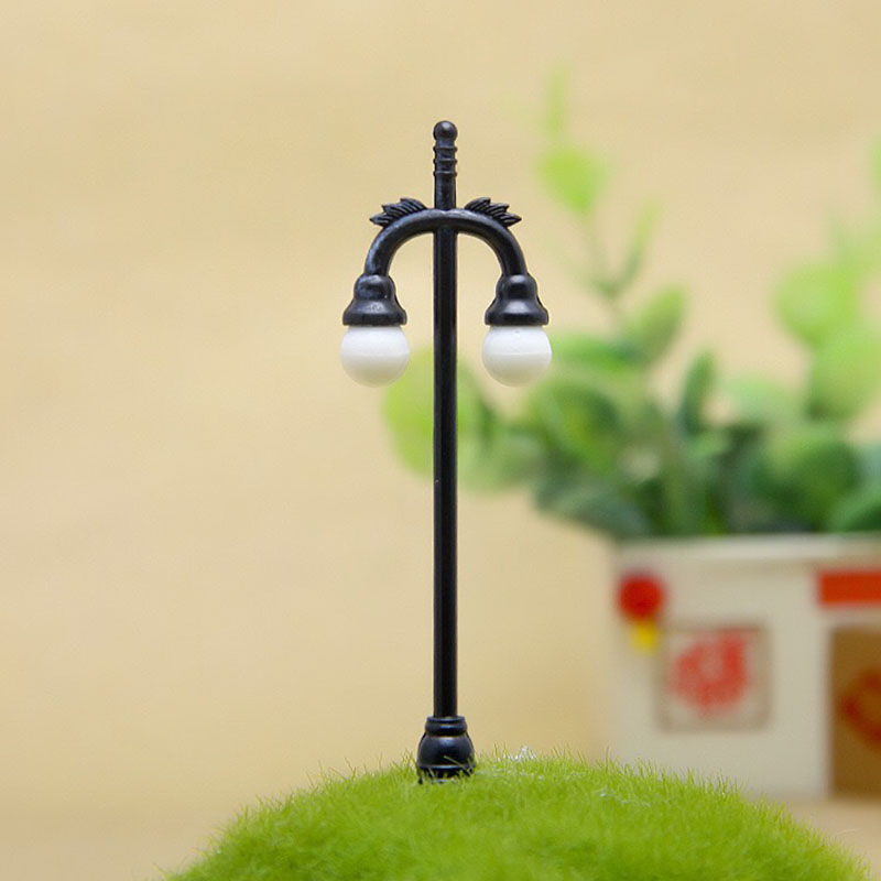 4Pcs Miniatures Road Light Mic - Bonsai Garden Chinese Garden review and price