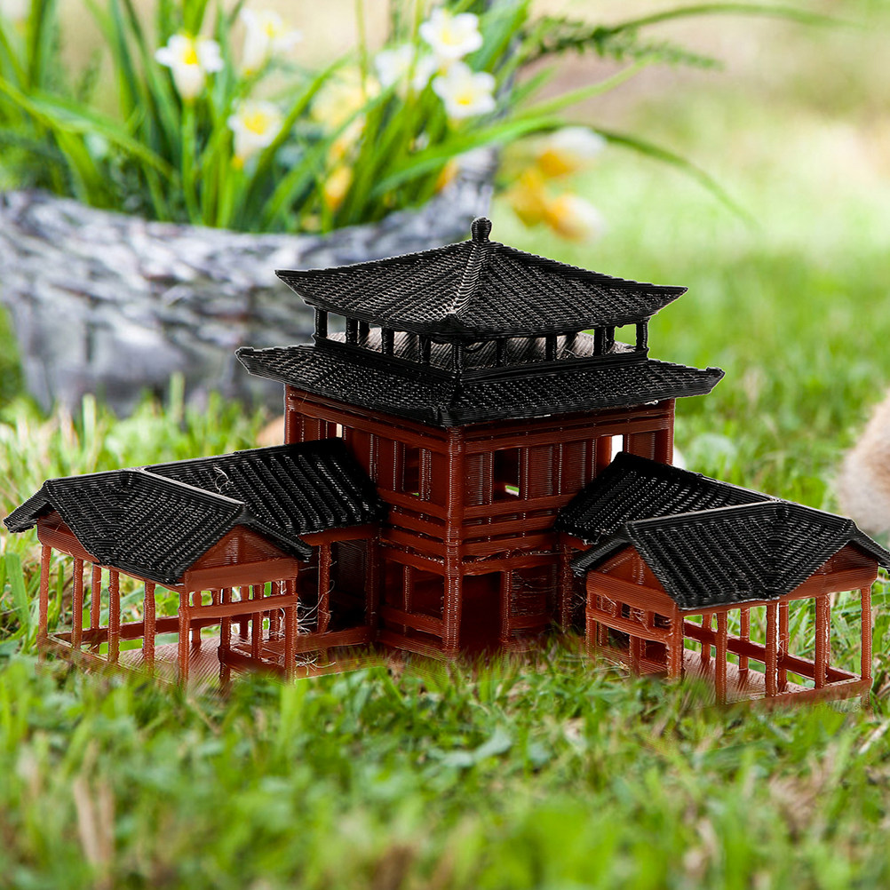 Handcrafted Miniature Pagoda T - Bonsai Garden Set Up review and price