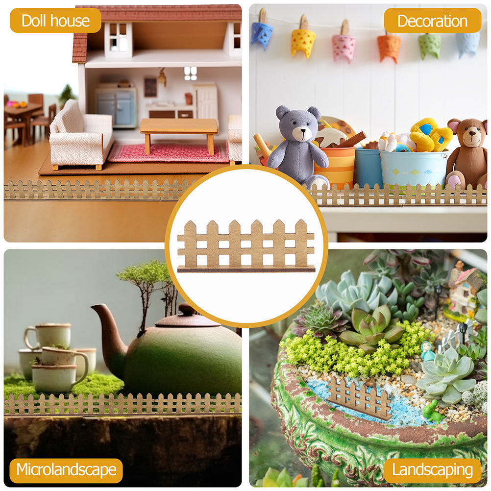 12Pcs Miniature Garden Fence W - Bonsai Garden Set Up review and price