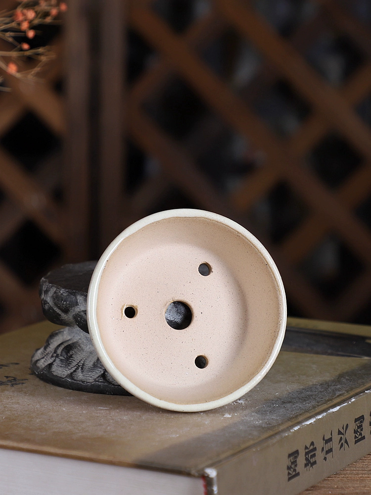 Porcelain Round Glazed Bonsai  - Bonsai Garden Chinese Garden review and price