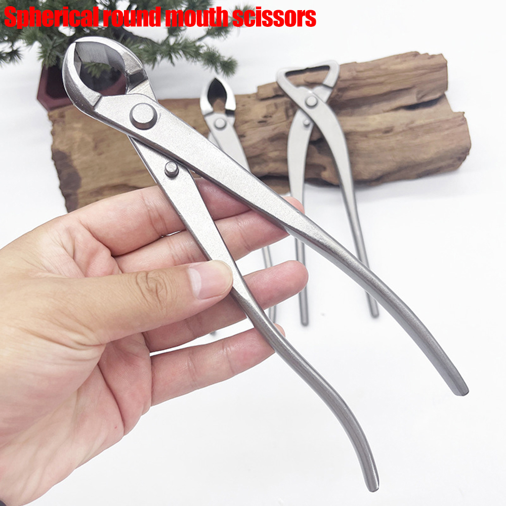 Three Models of Bonsai Shears  - Concave Branch Cutter review and price