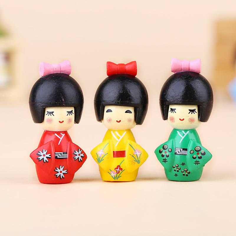 New Japanese Cute Girl Figurin - Bonsai Garden Chinese Garden review and price
