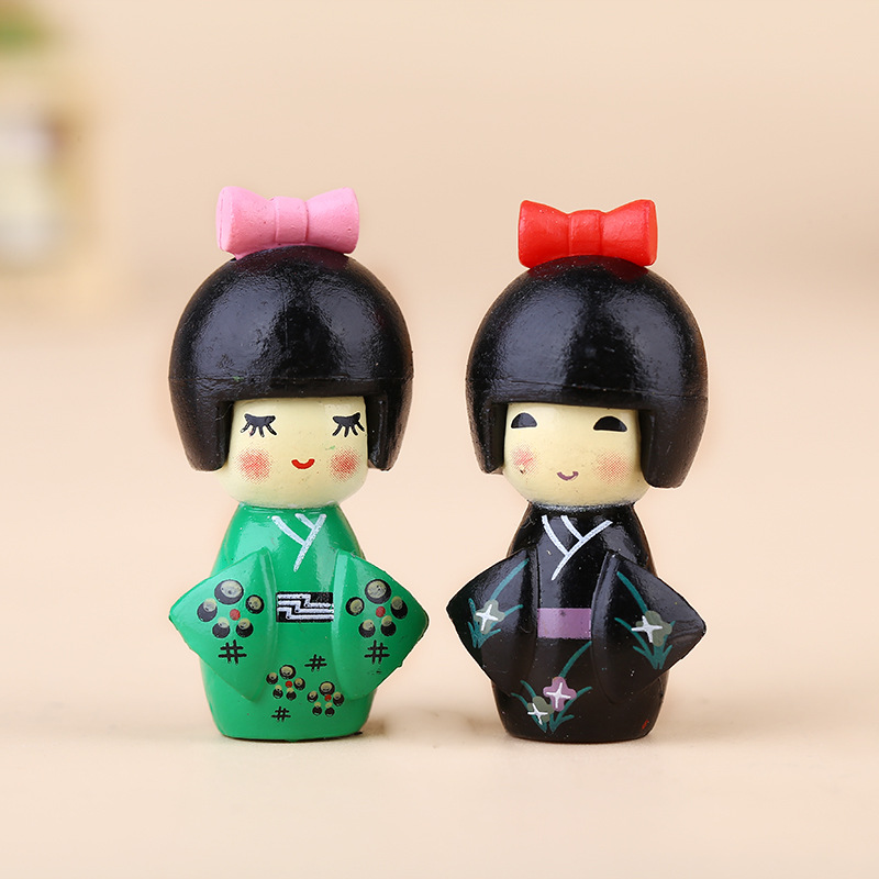 New Japanese Cute Girl Figurin - Bonsai Garden Chinese Garden review and price