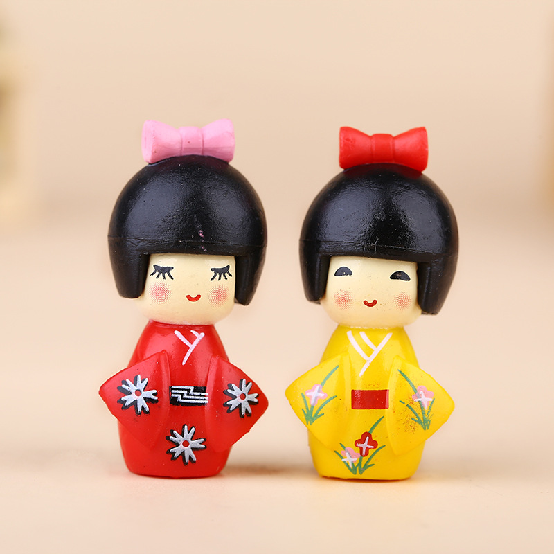New Japanese Cute Girl Figurin - Bonsai Garden Chinese Garden review and price