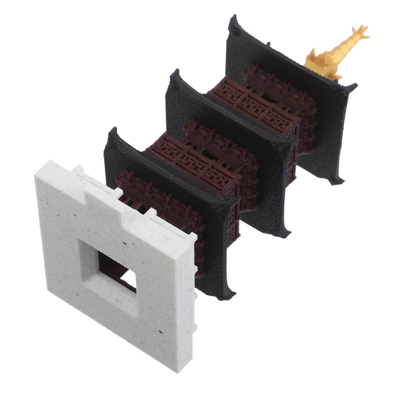 Chinese Pagoda Sculpture Minia - Bonsai Garden Set Up review and price