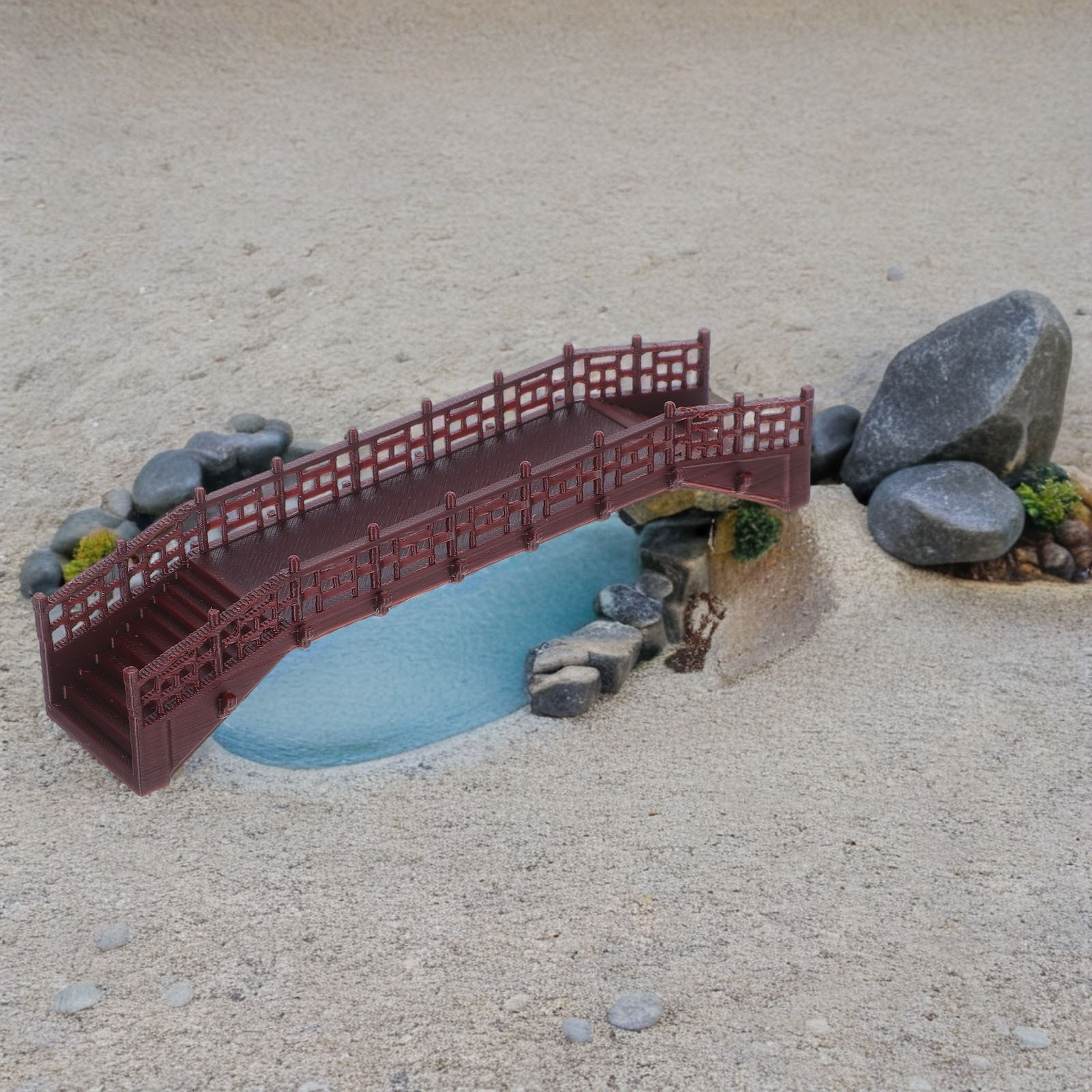 Miniature Bridge Chinese Style - Bonsai Garden Chinese Garden review and price