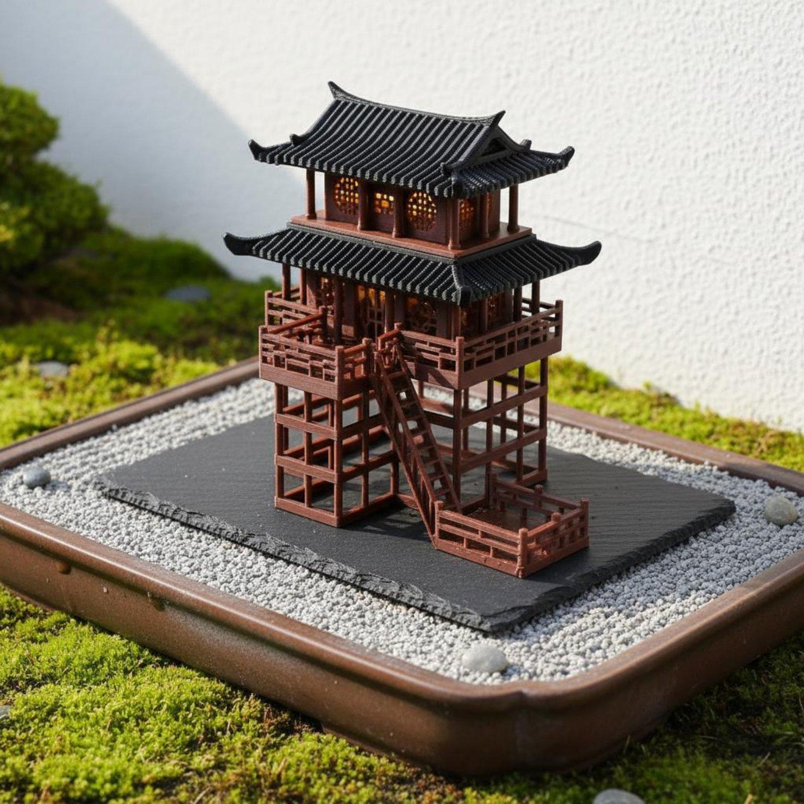 Bonsai House Tabletop Plastic  - Bonsai Garden Mini review and price