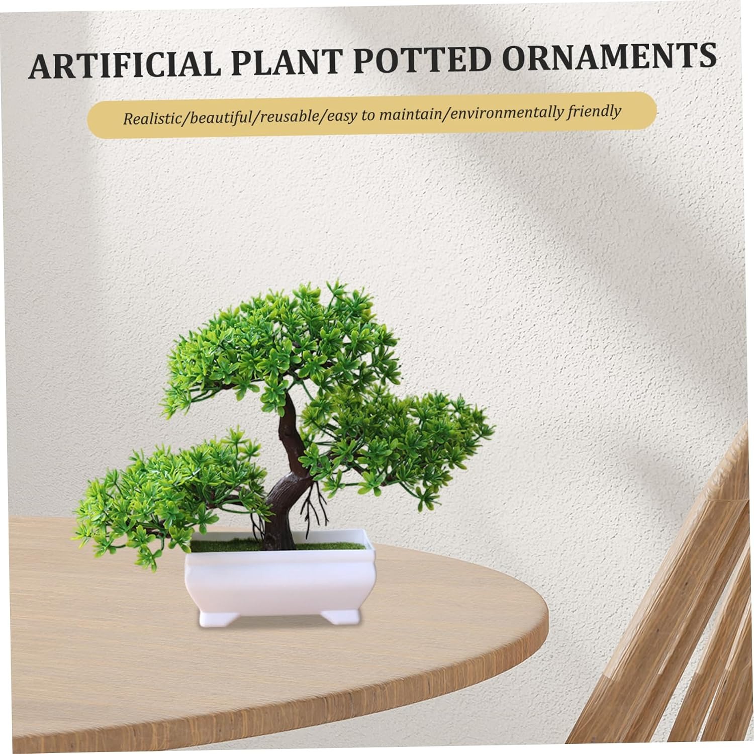 1/2Pcs Artificial Bonsai Tree  - Bonsai Garden Mini review and price